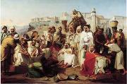 unknow artist Arab or Arabic people and life. Orientalism oil paintings 555 Germany oil painting artist